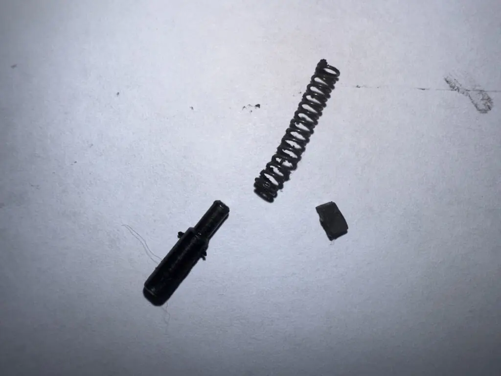 BC9 Pistol pieces missin or damaged